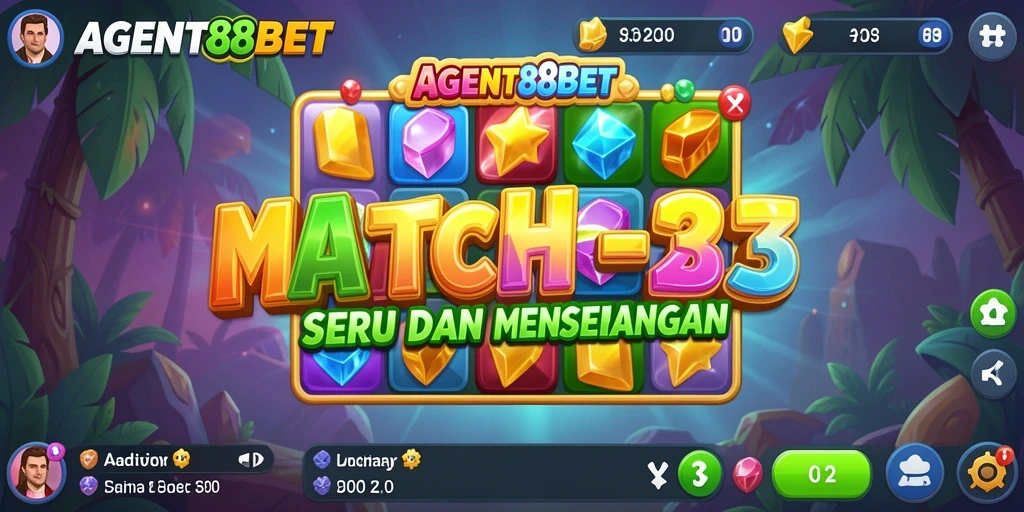 Screenshot menampilkan gameplay menawan dari AGENT88BET yang penuh warna.