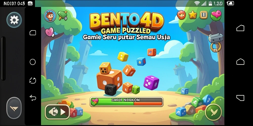 Screenshot BENTO4D menampilkan gameplay yang mengasyikkan dan menantang.