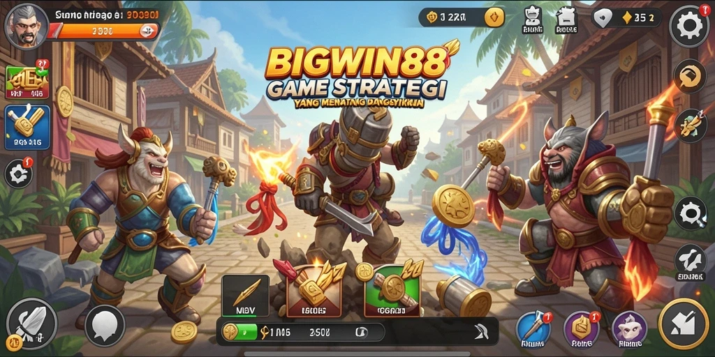 Tampilan gameplay <strong>BIGWIN88</strong> yang menarik dan strategis.