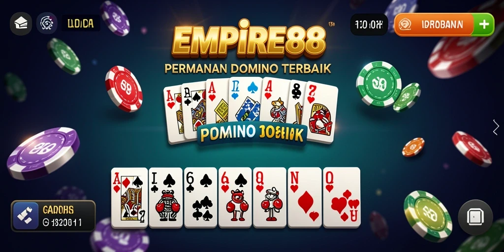 Gameplay menarik dalam permainan Domino EMPIRE88.