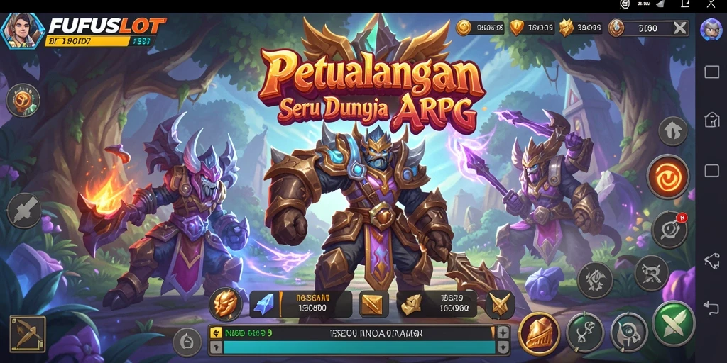 Tampilan gameplay FUFUSLOT yang mendebarkan dan penuh aksi.