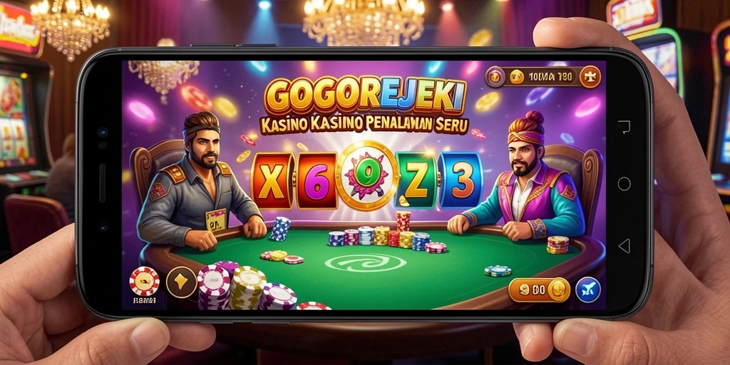Tampilkan aksi mendebarkan dalam permainan Kasino GOGOREJEKI.
