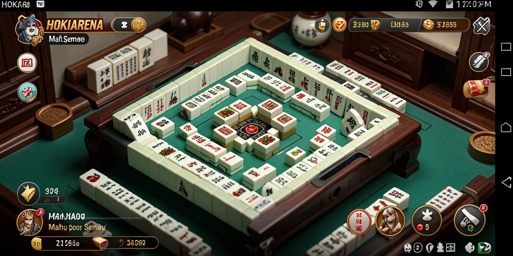 Tampilan gameplay HOKIARENA yang seru dan menarik.
