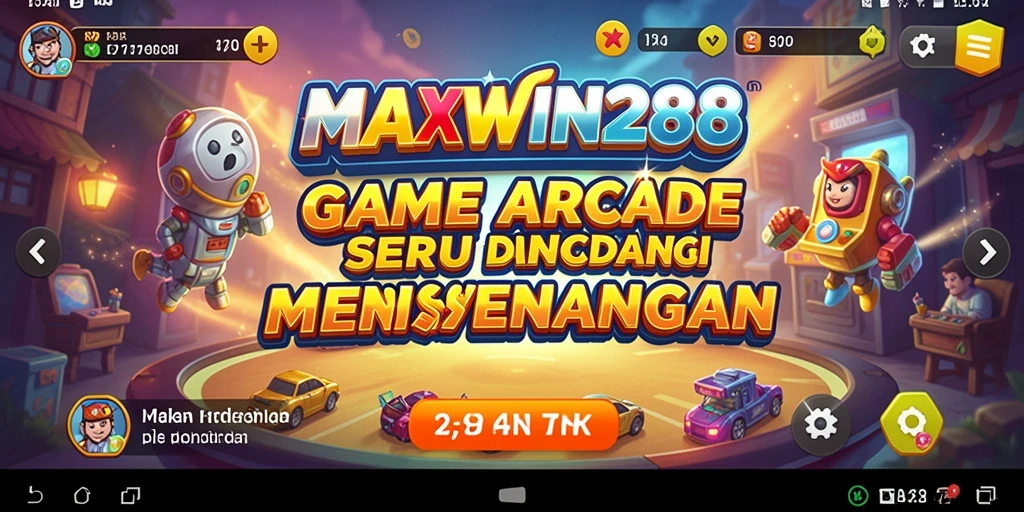 Tampilan gameplay seru dan penuh tantangan dari MAXWIN288.