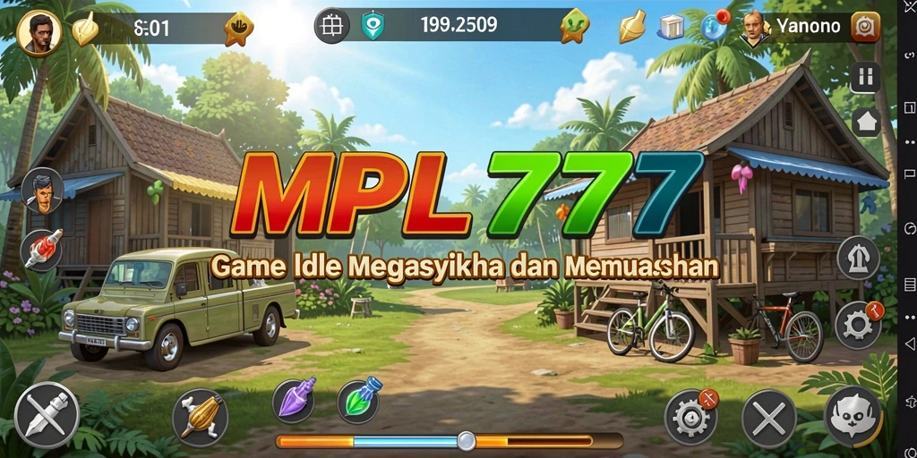 Screenshot gameplay MPL777 menampilkan momen seru dalam permainan Idle.