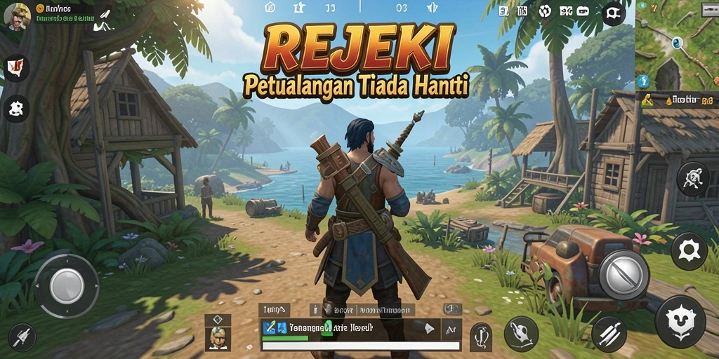 Tampilan gameplay Open World yang mendebarkan dan imersif.