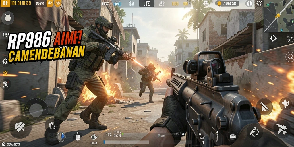 Tangkapan layar gameplay <strong>RP886</strong> menampilkan aksi pertempuran yang mendebarkan.