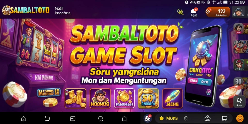 Tampilan gameplay menarik dari SAMBALTOTO yang siap memanjakan pemain.