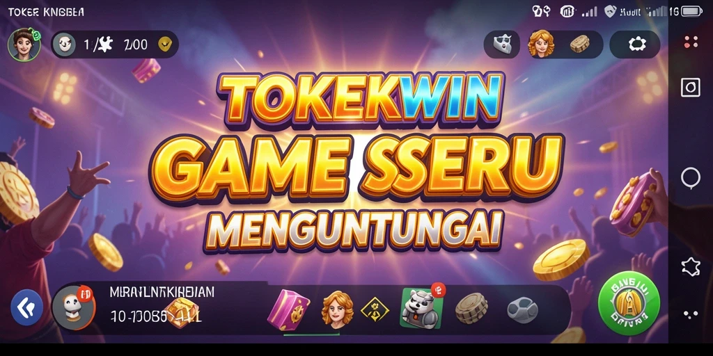 Tangkapan layar gameplay Slot TOKEKWIN yang menarik dan penuh aksi.