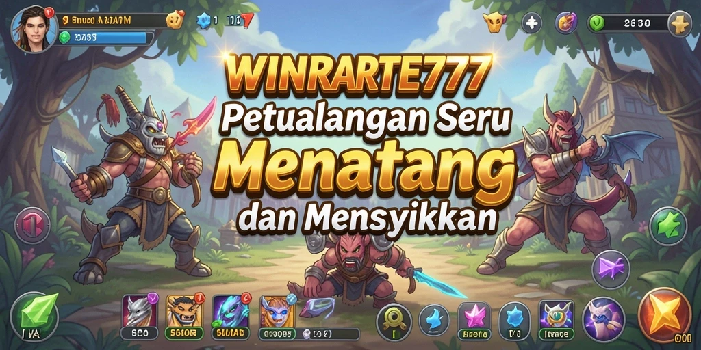 Tampilan gameplay <strong>WINRATE777</strong> menampilkan petualangan yang mendebarkan dan mendetail.